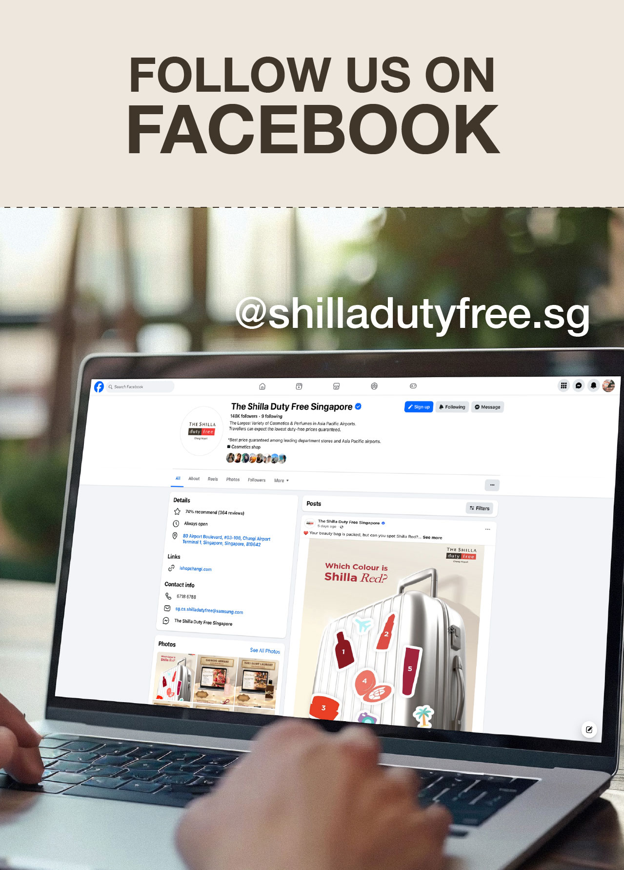 Follow us on Facebook!
